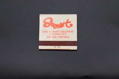 MATCHBOOK - PROMOTIONAL SVENART GIFTS