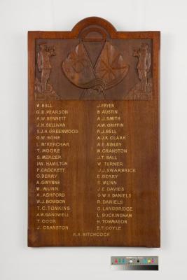 HONOUR BOARD ST ANDREWS