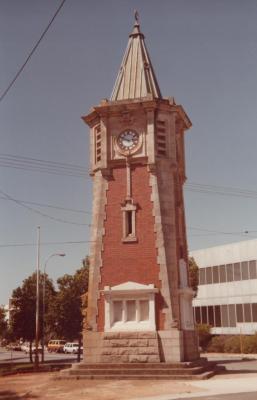 PHOTOGRAPH: FALLEN SOLDIER'S MEMORIAL CLOCK TOWER, NATIONAL ESTATE SURVEY COLLECTION
