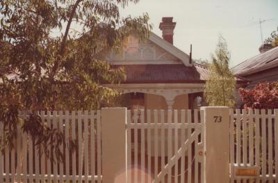 PHOTOGRAPH: UNKNOWN HOUSE SUBIACO, NATIONAL ESTATE SURVEY COLLECTION