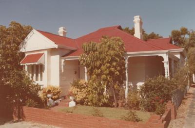 PHOTOGRAPH: UNKNOWN HOUSE SUBIACO, NATIONAL ESTATE SURVEY COLLECTION