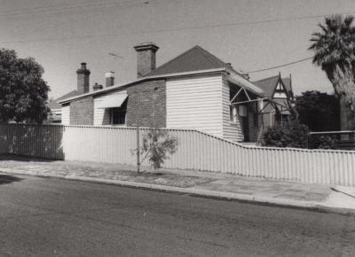 PHOTOGRAPH: DEMOLISHED HOUSE 125 BAGOT ROAD, NATIONAL ESTATE SURVEY COLLECTION