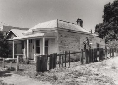 PHOTOGRAPH: DEMOLISHED HOUSE 255 CHURCHILL AVENUE, NATIONAL ESTATE SURVEY COLLECTION