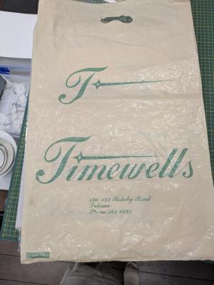 BAG: TIMEWELLS SHOPPING BAG