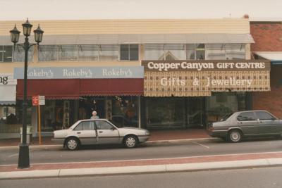 PHOTOGRAPH: SHOPS, 108 ROKEBY ROAD, 1988