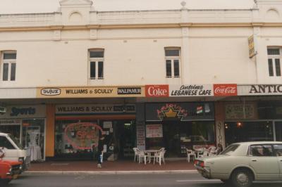 PHOTOGRAPH: SHOPS, 71 ROKEBY ROAD, 1988