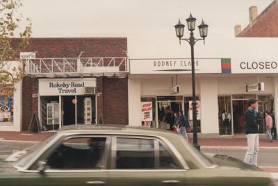 PHOTOGRAPH: SHOPS, 127 ROKEBY ROAD, 1988