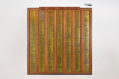 MEMORIAL: SUBIACO MUNICIPAL HONOUR ROLL