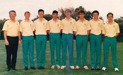 BOYS' METROPOLITAN PENNANT SQUAD 1990