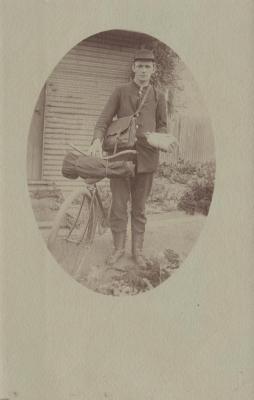 POSTCARD: BERT CONGDON, FROM ALBUM 1, THELMA GREEN COLLECTION