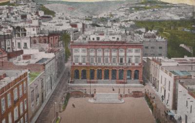 POSTCARD: BUILDINGS, FROM ALBUM 1, THELMA GREEN COLLECTION