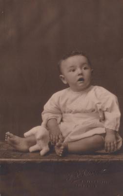 POSTCARD: BABY JOHN, FROM ALBUM 1, THELMA GREEN COLLECTION
