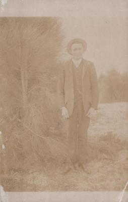 POSTCARD: BERT CONGDON, FROM ALBUM 1, THELMA GREEN COLLECTION