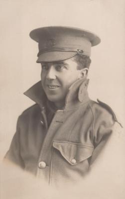 POSTCARD: HALLMON TRENBERTH, FROM ALBUM 1, THELMA GREEN COLLECTION