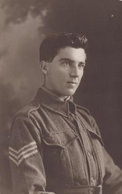 POSTCARD: HALLMON TRENBERTH, FROM ALBUM 1, THELMA GREEN COLLECTION