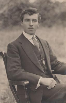 POSTCARD: HALLMON TRENBERTH, FROM ALBUM 1, THELMA GREEN COLLECTION