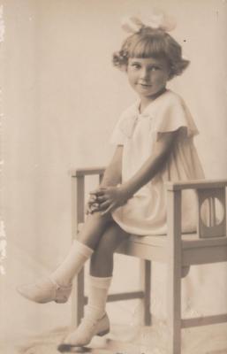 POSTCARD: JUNE PRICE, FROM ALBUM 1, THELMA GREEN COLLECTION