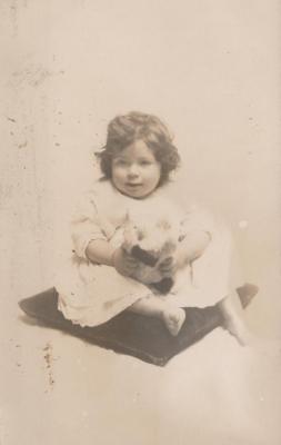 POSTCARD: BABY TRENBERTH, FROM ALBUM 1, THELMA GREEN COLLECTION