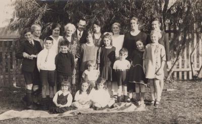 POSTCARD: VICTOR TRENBERTH'S BIRTHDAY, FROM ALBUM 1, THELMA GREEN COLLECTION