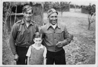  ITALIAN POW'S WORKING ON MATHWIN'S FARM 1942-44 - part 2