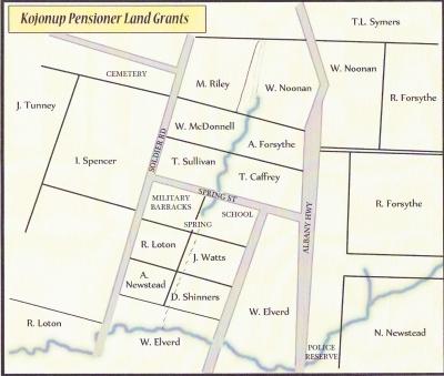 ENROLLED PENSIONER GUARD - EARLY P LOT LOCATIONS
