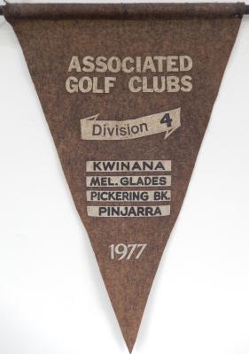 PENNANT - MEN - ASSOCIATED GOLF CLUBS - DIVISION 4 1977