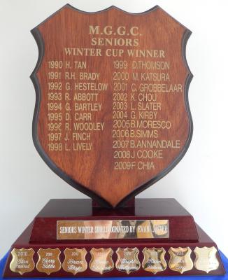SENIORS' WINTER CUP TROPHY