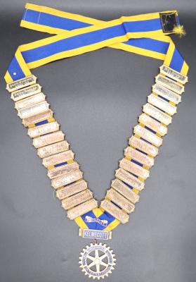 CHAIN OF OFFICE - PRESIDENT KELMSCOTT ROTARY CLUB