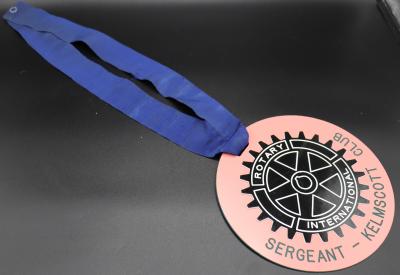 BADGE - SERGEANT KELMSCOTT ROTARY CLUB