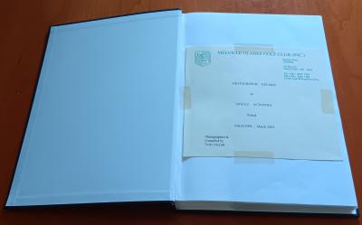 ALBUM - PHOTOGRAPHIC RECORD OF M.G.G.C. ACTIVITIES PERIOD MARCH 2000 - MARCH 2002