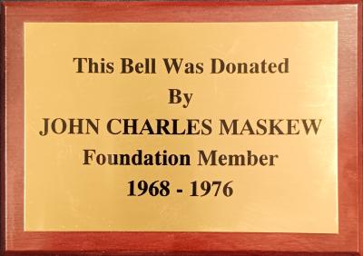 THE BELL PLAQUE