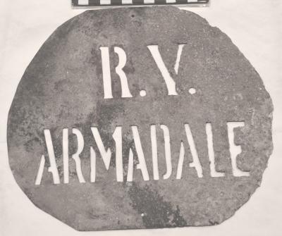 STENCIL, CRATE - R.V.ARMADALE