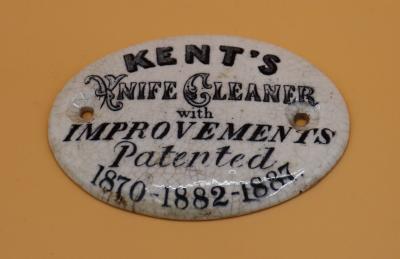 LABEL, KENT'S KNIFE CLEANER