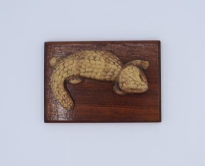 PLAQUE, BOB-TAIL LIZARD