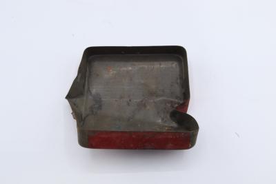 TIN, METAL - RED