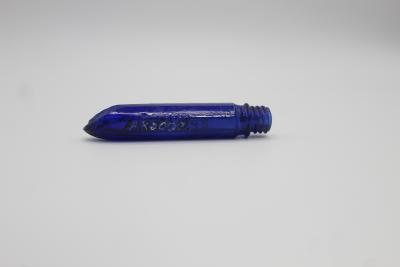 TUBE, GLASS - BLUE