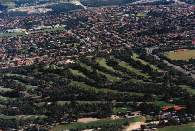 AERIAL VIEW OF GOLF COURSE 1996