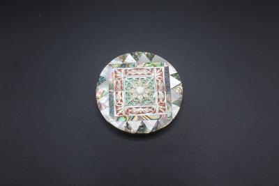 COMPACT, POWDER - MOTHER OF PEAL INLAY