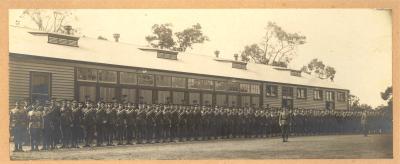 PHOTOGRAPH - REGIMENT PHOTO WWI