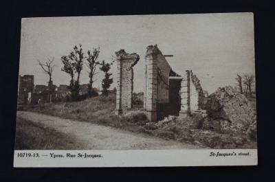POSTCARDS -YPRES FRANCE WORLD WAR ONE