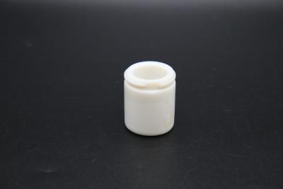 JAR - WHITE GLASS