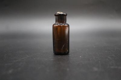 BOTTLE, MEDICINE - WITH CORK