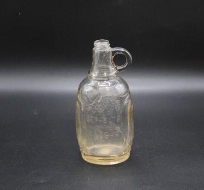 BOTTLE, CLEAR GLASS - SEPPELTS WINE VINEGAR