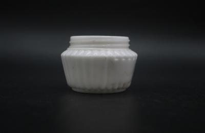 JAR, COSMETIC - INNOXA MILK GLASS