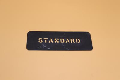 STENCIL, FRUIT PACKING CASE - STANDARD