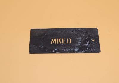 STENCIL, FRUIT PACKING CASE - MKED