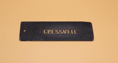 STENCIL, FRUIT PACKING CASE - CRESSWELL