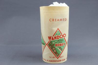 CONTAINER, WAXED PAPER - HONEY
