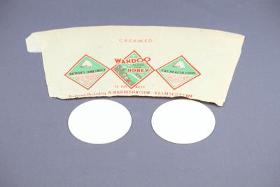 BASE, WAXED PAPER - HONEY CONTAINER