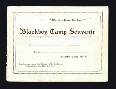 SOUVENIR BOOKLET BLACKBOY CAMP
